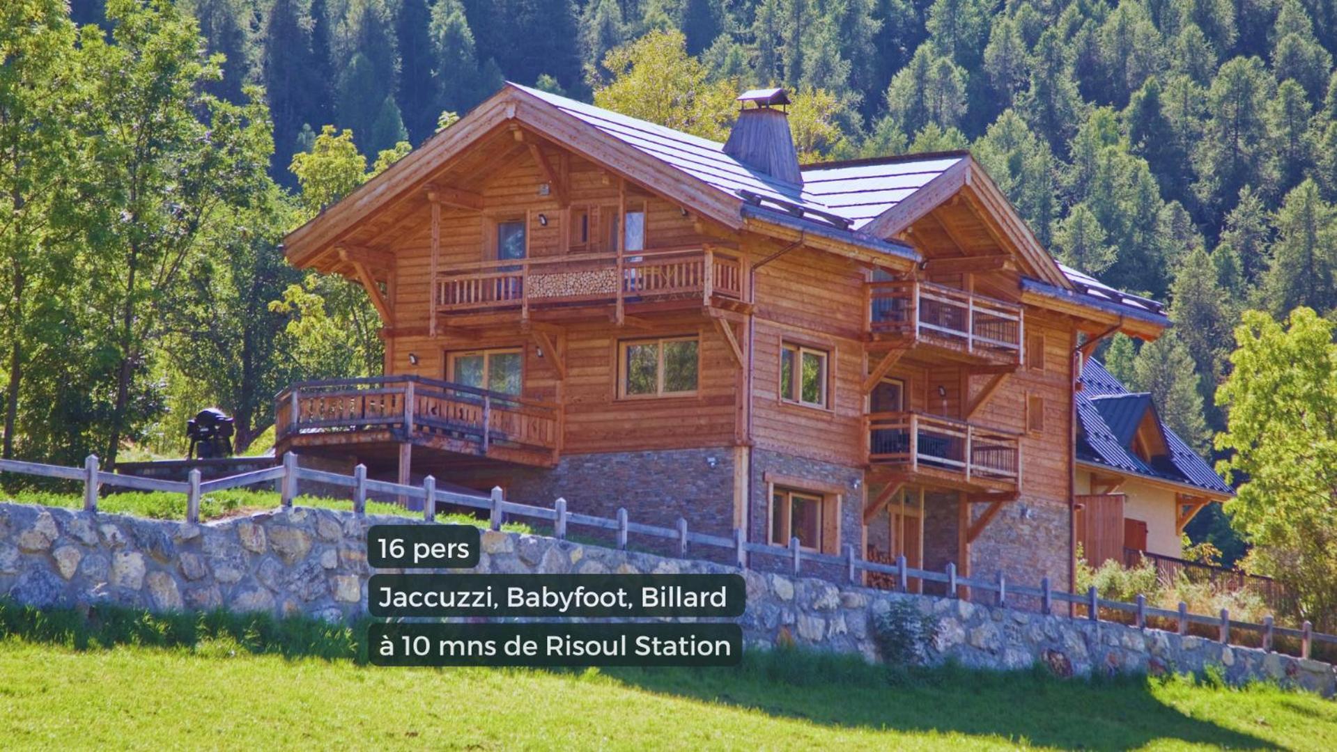 Chalet Kala Risoul Buitenkant foto